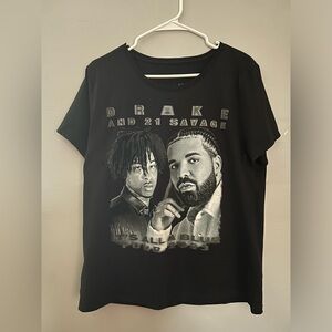 T-Shirt Drake x 21 Savage